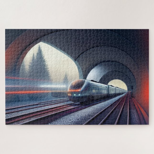 Train Jigsaw Puzzle (Horizontal)