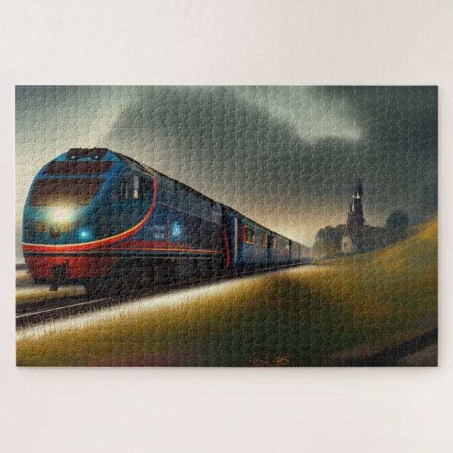 Train Jigsaw Puzzle (Horizontal)