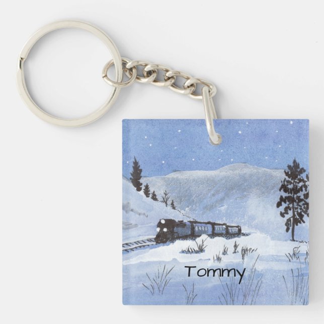 Train Key Ring (Front)