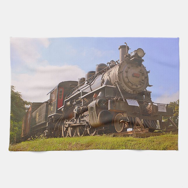 Train Kitchen Towel (Horizontal)