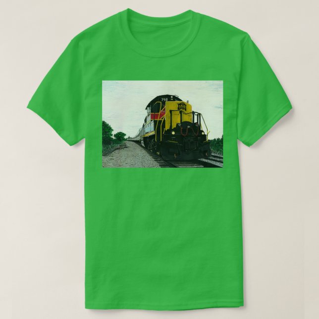 Train Locomotive 6 T-Shirt (Design Front)