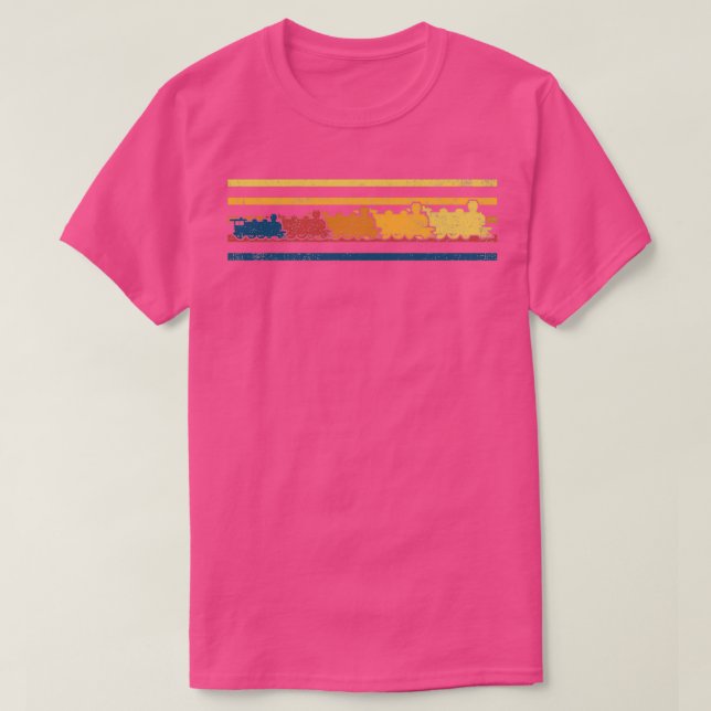 Train Locomotive Railroad 1 T-Shirt (Design Front)