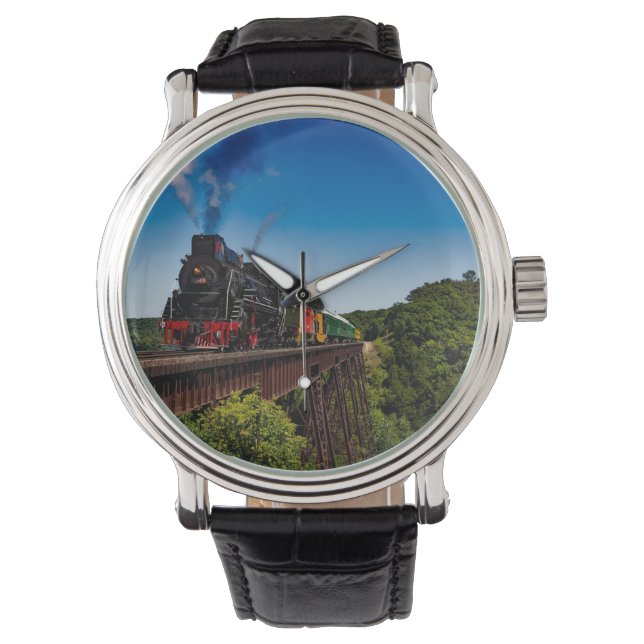 Train Locomotive Railway Travel Watch (Front)