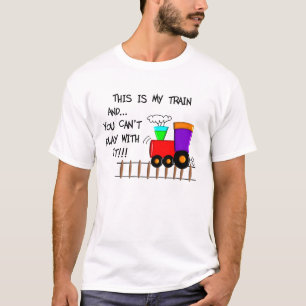 Train Lovers T-Shirts "This is My Train"