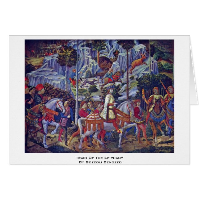 Train Of The Epiphany By Gozzoli Benozzo (Front Horizontal)