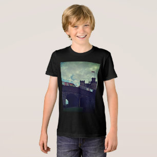 Train on the bridge Tri-Blend shirt