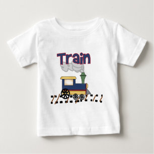 Train on Track Baby T-Shirt