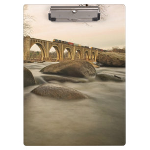 Train over James River Clipboard