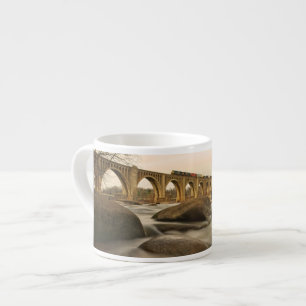 Train over James River Espresso Cup