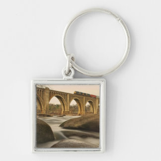 Train over James River Key Ring