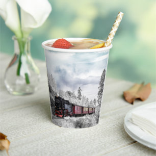 Train Paper Cups