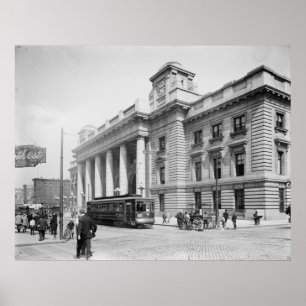 Train Passenger Terminal Poster