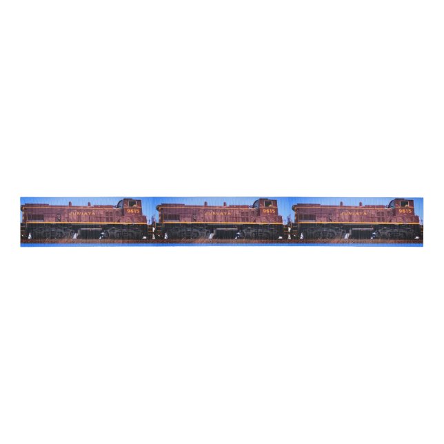 Train Photo Grosgrain Ribbon (Front)