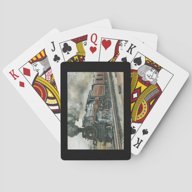 Train Playing Cards (Back)