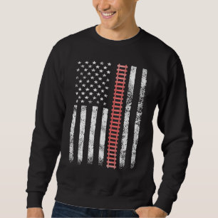 Train Railway Fan Railfan Model Railroad USA Ameri Sweatshirt