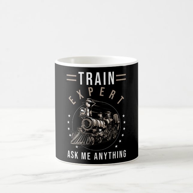 Train Railway Gift Coffee Mug (Center)
