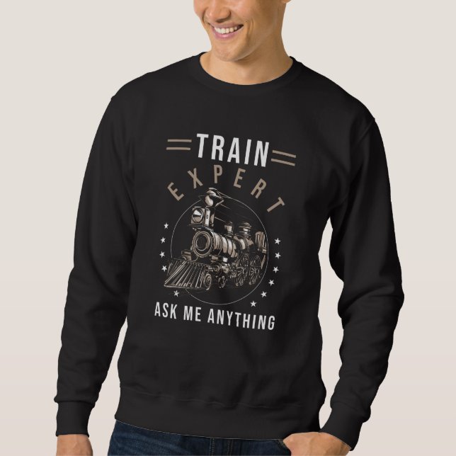 Train Railway Gift Sweatshirt (Front)