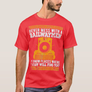 Train Railway Locomotive 7 T-Shirt