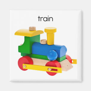 Train Refrigerator Magnet