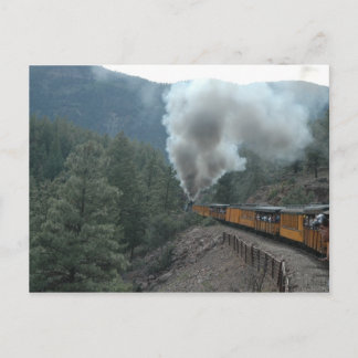Train Ride Postcard