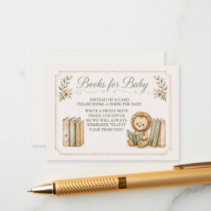 Train Safari Baby Sprinkle Books Baby Card 