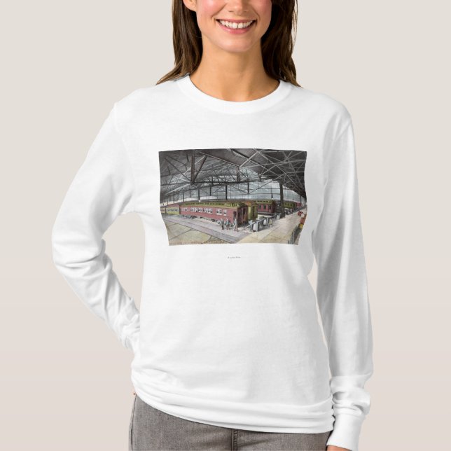 Train Shed at Union Station T-Shirt (Front)