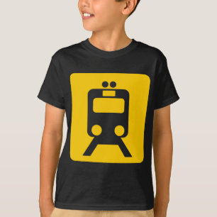 Train Sign - T-Shirt