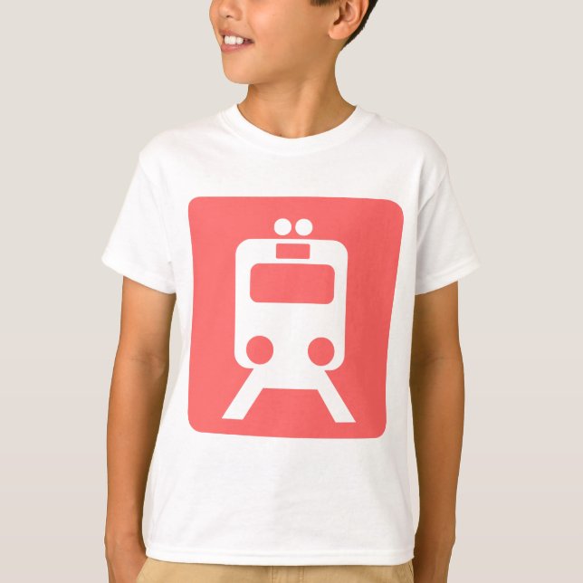 Train Sign - T-Shirt (Front)