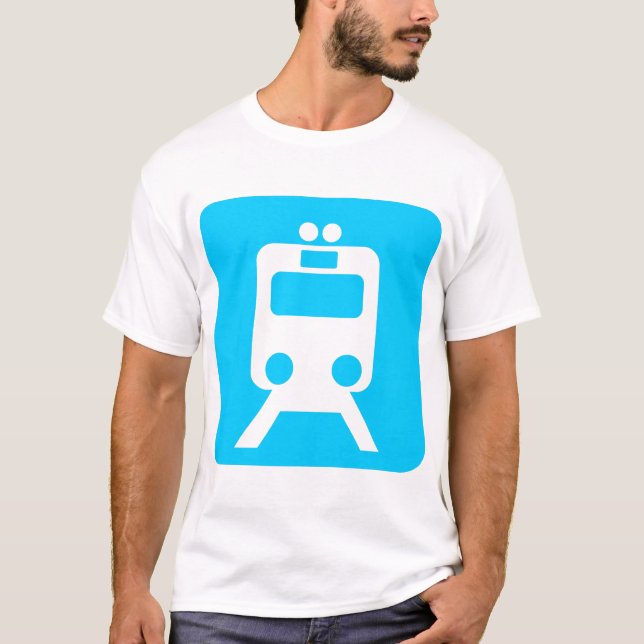 Train Sign - T-Shirt (Front)