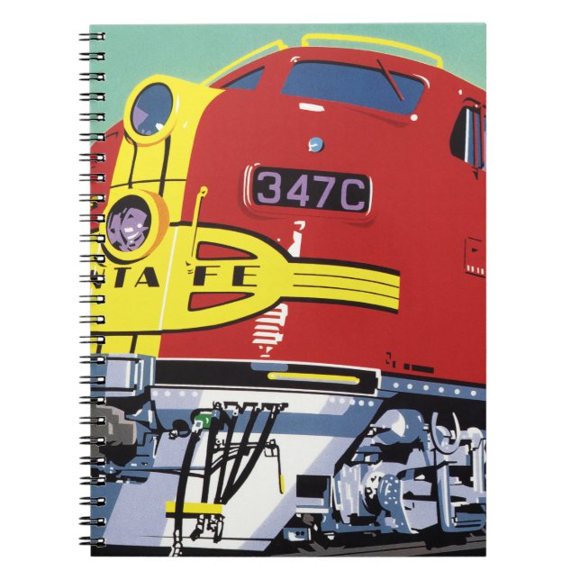 Train Spiral Notebook (Front)