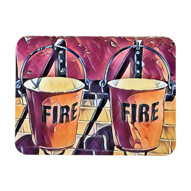 TRAIN STATION  MAGNET (Horizontal)