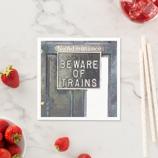 TRAIN STATION NAPKIN (Insitu)