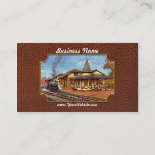 Train Station - New Hope Steam Railway Business Card