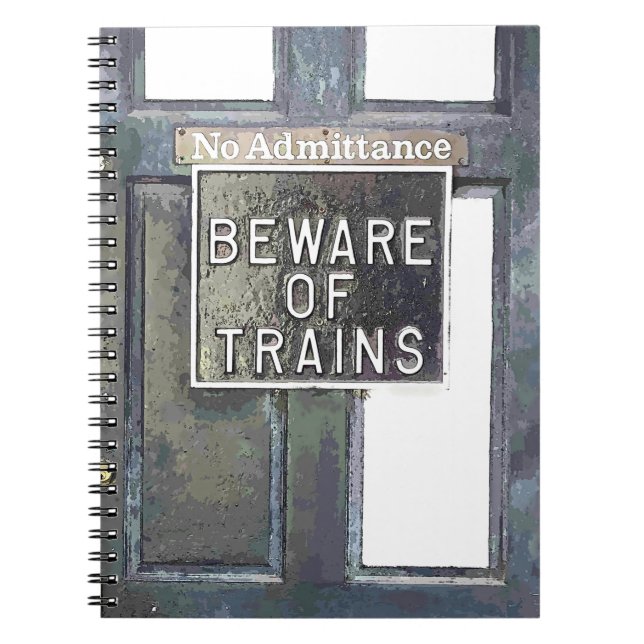 TRAIN STATION NOTEBOOK (Front)