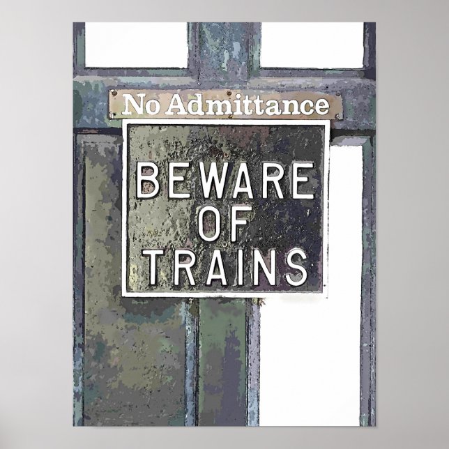 TRAIN STATION POSTER (Front)