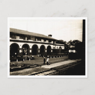 Train Station - Temple, TX Postcard