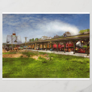 Train Station - The central station 1909