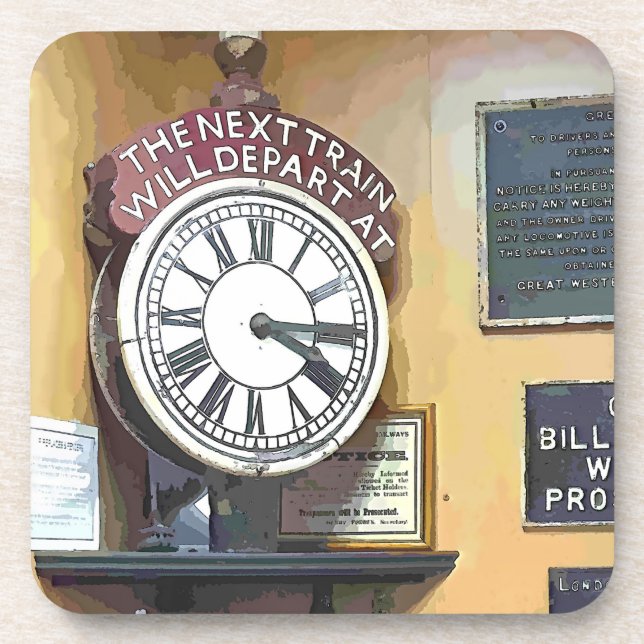 TRAIN STATIONS COASTER (Front)