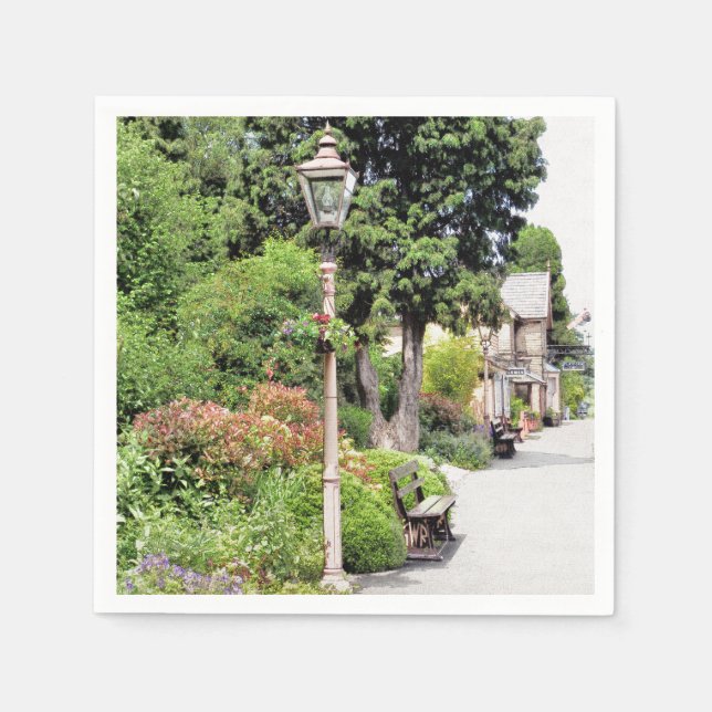 TRAIN STATIONS NAPKIN (Front)