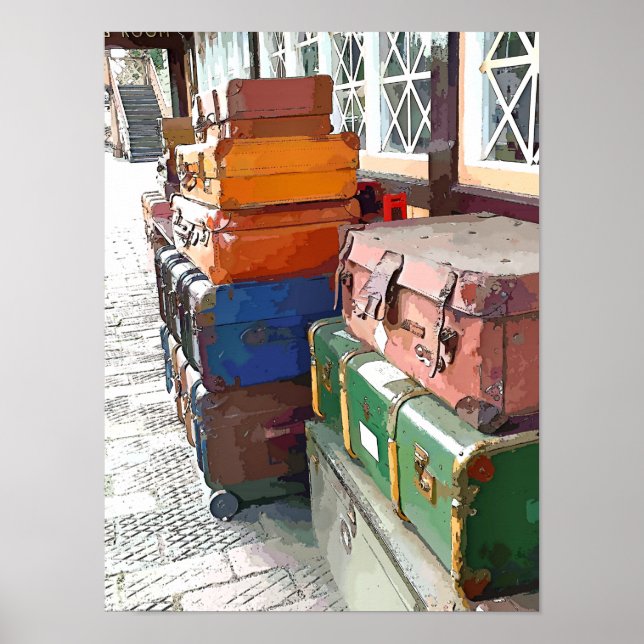 TRAIN STATIONS POSTER (Front)