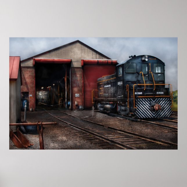 Train - Strasburg Repair Centre Poster (Front)