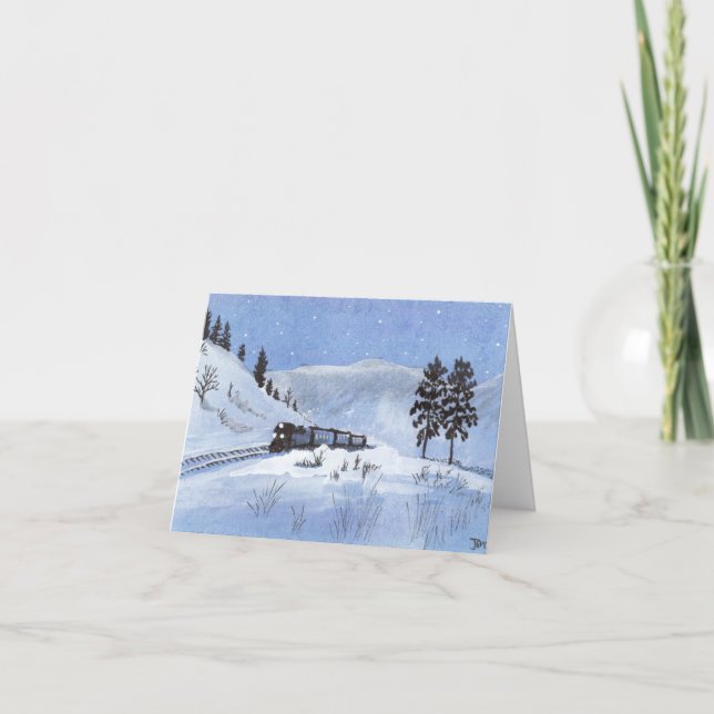 Train Thank You Card (Front)