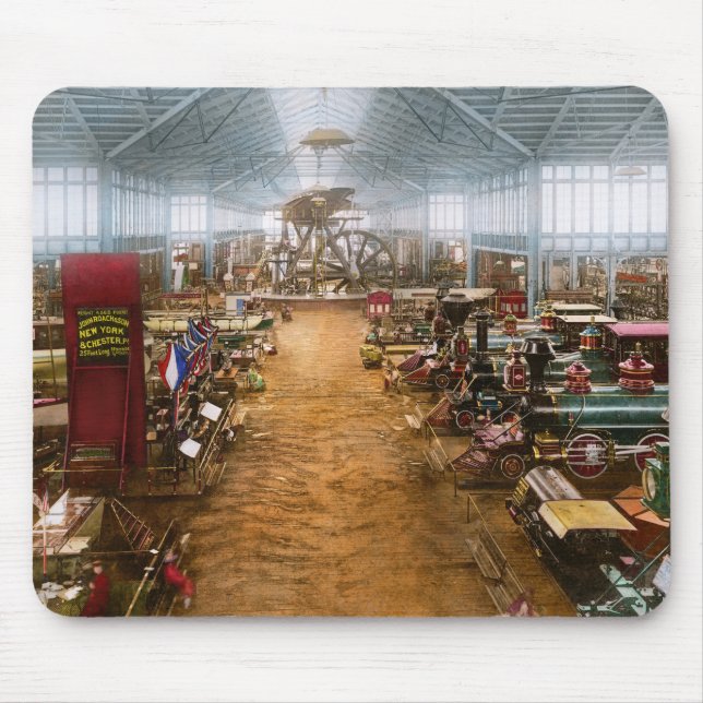 Train - That new train smell 1876 Mouse Pad (Front)