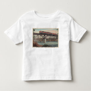 Train-The Tippecanoe / Crossing Tippecanoe River Toddler T-Shirt
