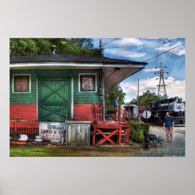 Train - The Train Station Poster (Front)