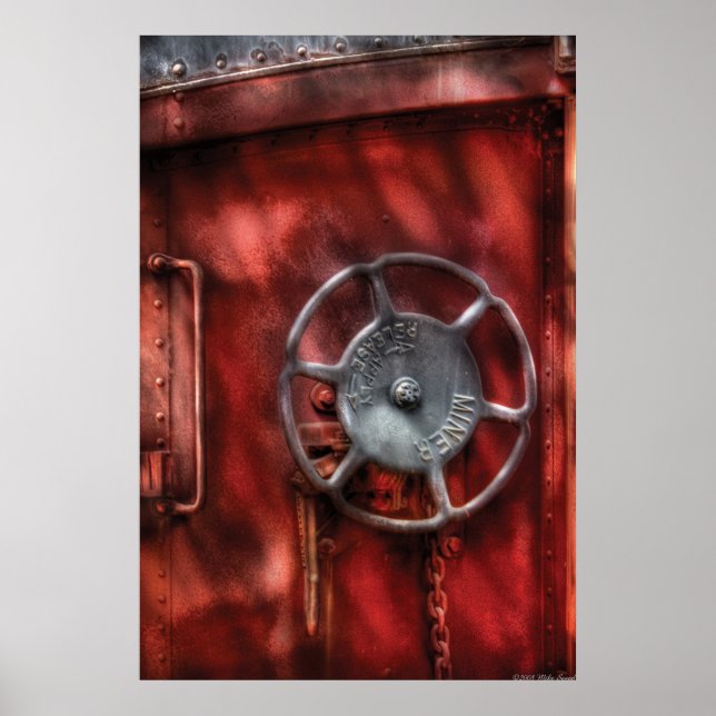 Train - The Wheel Poster (Front)