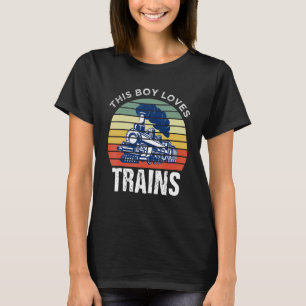Train  This Boy Loves Trains T-Shirt