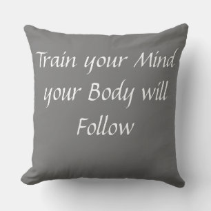 TRAIN Throw Pillow