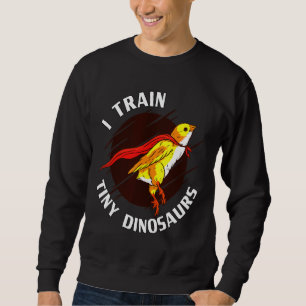 Train Tiny Dinosaurs Chicken   Sweatshirt
