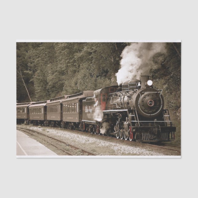 Train Tissue Paper (Front)